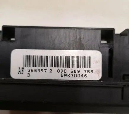 Opel Zafira A Screen/display/small screen 365497 2090589755 5WK70046