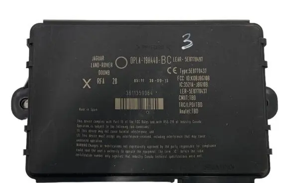 Land Rover Range Rover L405 Keyless (KESSY) go control unit/module DPLA19H440BC
