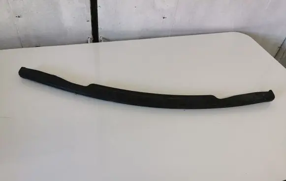 Front bumper foam support bar