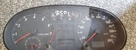 Audi A3 S3 8L Speedometer (instrument cluster) 8L0919860A