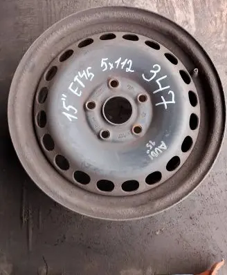 Audi A6 S6 C6 4F R15 steel rim 