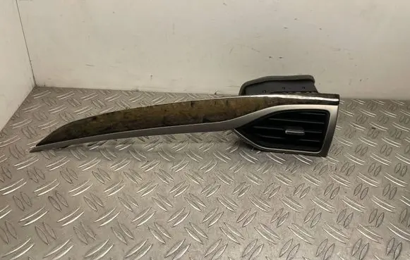 Dashboard air vent grill cover trim