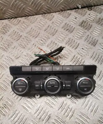 Volkswagen PASSAT B7 Climate control unit 3aa907044b