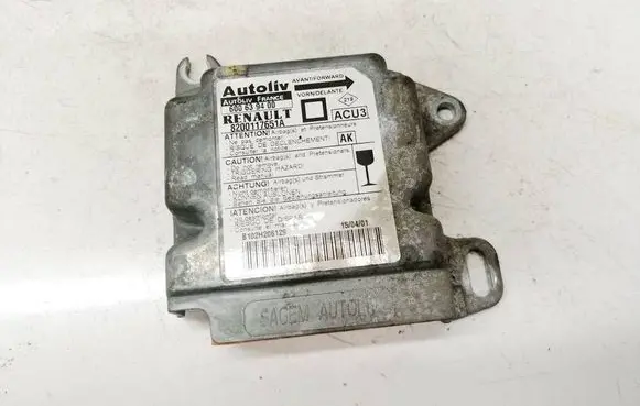 Renault Megane I Airbag control unit/module 600639400