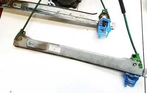 Sliding door window regulator with motor