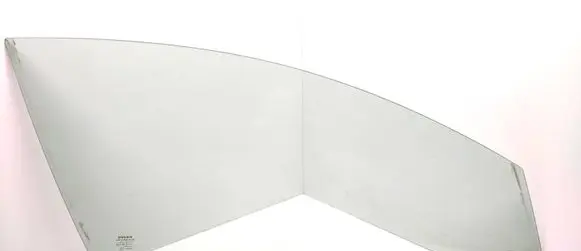 Volvo V50 Front door window glass four-door 43R001105 E000186 DOT57M20AS2