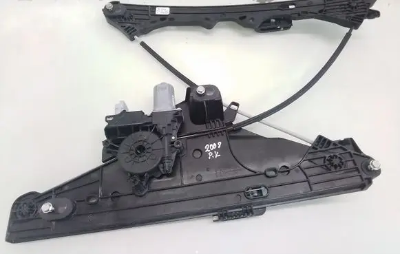 Peugeot 2008 II Front door window regulator with motor 9828130780