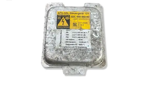 Mercedes-Benz E W211 Headlight ballast module Xenon 5DC00906000 A2118709026