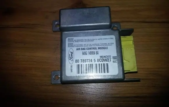 Ford Mondeo MK I Airbag control unit/module 94bg14b056ba 8078972458cdw27