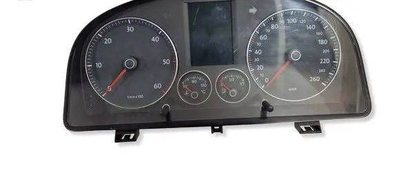 Volkswagen Touran I Speedometer (instrument cluster) 1T0920874A V0005000