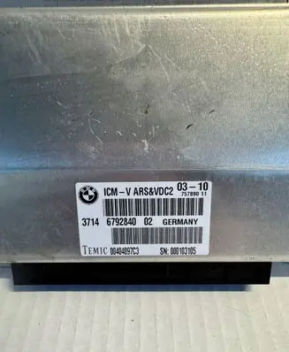 BMW 7 F01 F02 F03 F04 Suspension control unit/module 6792840