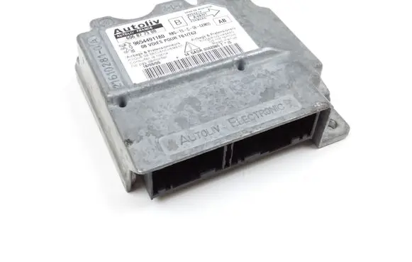 Peugeot 307 Airbag control unit/module 9654491180 606877300