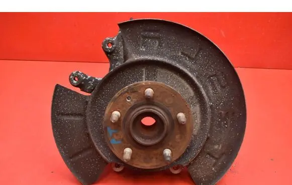 Front wheel hub spindle knuckle