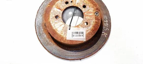 Mitsubishi Outlander Rear brake disc neventiliuojamas