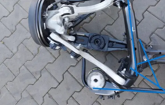 Ford Explorer Rear control arm FORDEXPLOEZAWLT