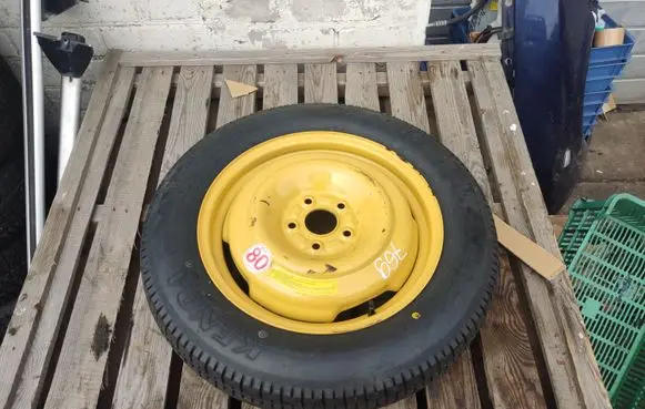 R17 spare wheel
