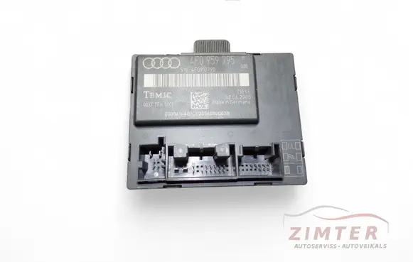 Audi A6 S6 C6 4F Door control unit/module 4F0959795