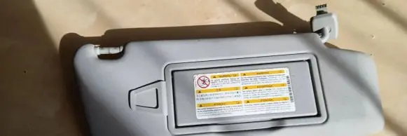 Mercedes-Benz C W204 Sun visor A2048104610 2048104610