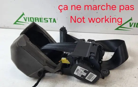 Peugeot 308 Middle seatbelt (rear) 98380314XX 648348800