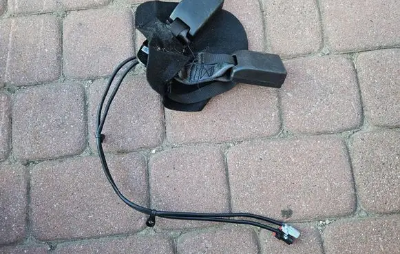 Opel Insignia B Seat belt trim 17TYS