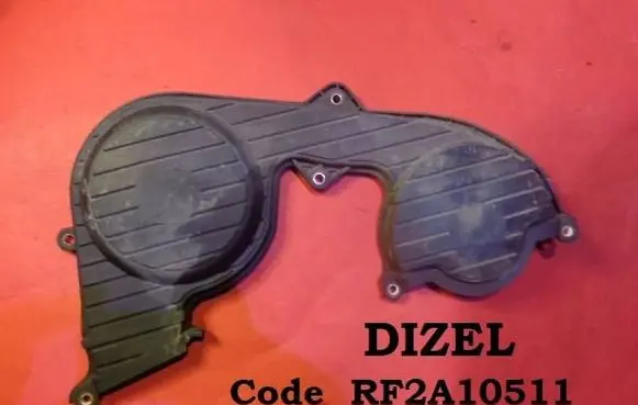 Mazda 323 F Timing belt guard (cover) RF2A10511