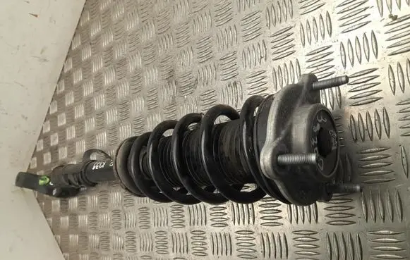 Front shock absorber with coil spring