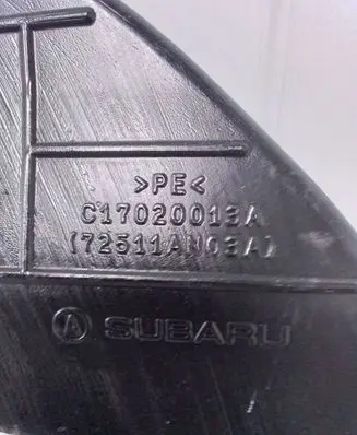 Subaru Outback (BT) Cabin air duct channel C17020013A 772511AN03A