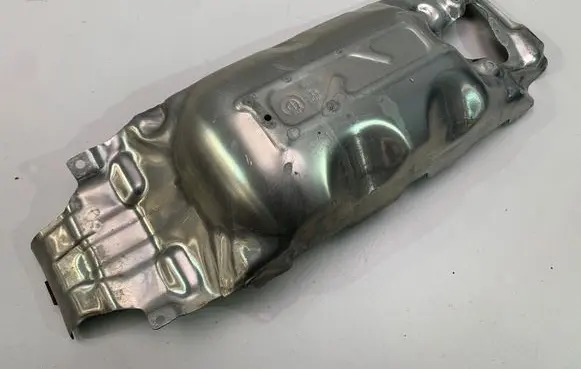 Heat shield in engine bay