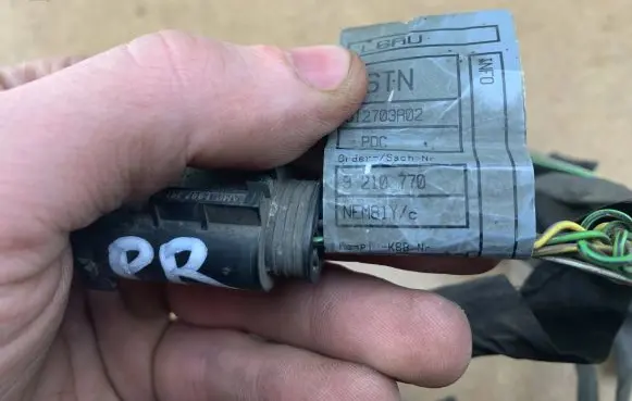 BMW 5 GT F07 Parking sensor (PDC) wiring loom 61129210770 9210770