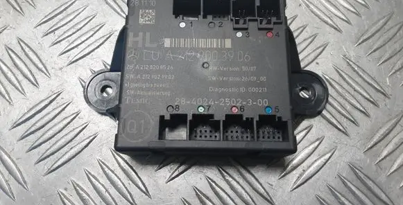 Mercedes-Benz E W212 Door control unit/module A2129003906