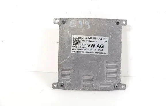 Volkswagen Polo VI Xenon control unit/module 7P5941591AJ
