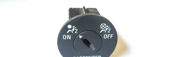 Opel Insignia A Passenger airbag on/off switch 13268602