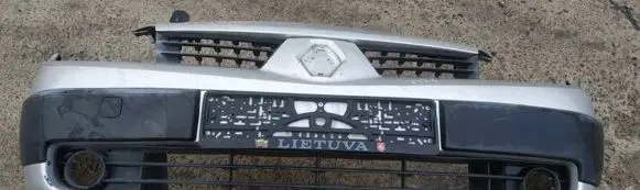 Renault Scenic II - Grand scenic II Front bumper pilkas