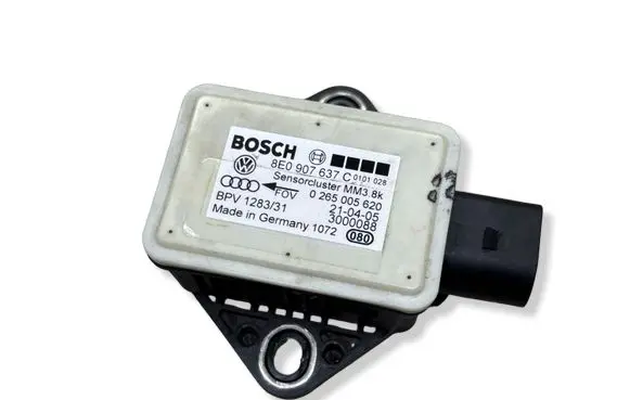 Audi A4 S4 B7 8E 8H ESP acceleration yaw rate sensor 8E0907637C