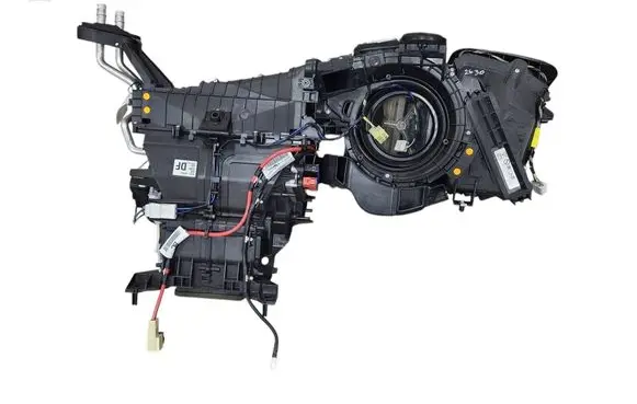 Interior heater climate box assembly