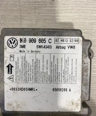 Volkswagen Golf V Airbag control unit/module 1K0909605C 5WK43413 05050209A