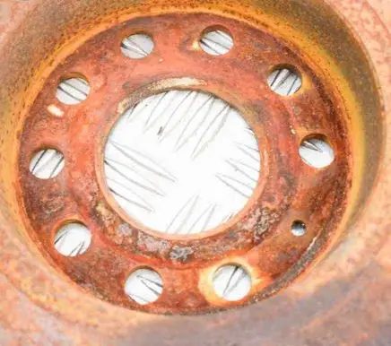 Volkswagen Golf VII Rear brake disc