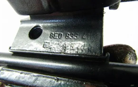 Audi A6 S6 C6 4F Rear door hinge set 8E0833411