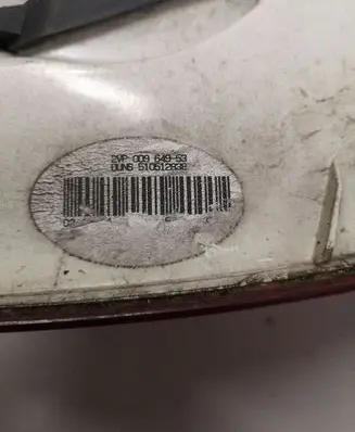 Opel Insignia A Rear/tail lights 2VP009649
