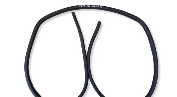 Nissan Leaf II (ZE1) Rear door rubber seal (on body) 