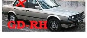 BMW 3 E30 Rear door window glass E243R000981