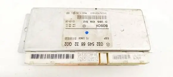 Mercedes-Benz E W211 ESP (stability system) control unit 0325456632