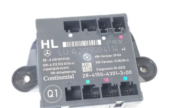 Mercedes-Benz CLS C218 X218 Door control unit/module A2129004114