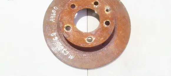 Mazda 626 Rear brake disc neventiliuojamas