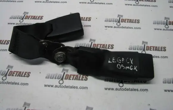 Middle seatbelt buckle (rear)