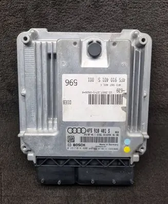 Audi A6 S6 C6 4F Engine control unit/module 4F5910401S 4F0907401C 0281014400