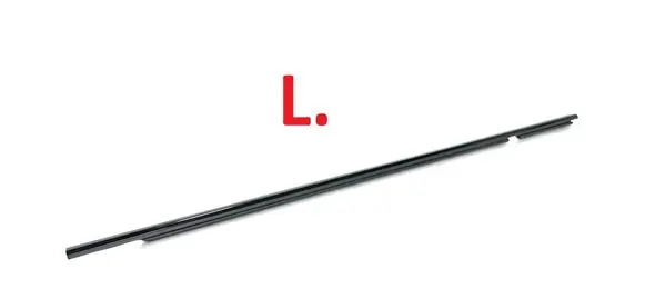 Renault Symbioz Front door glass trim molding 808212306R 55788