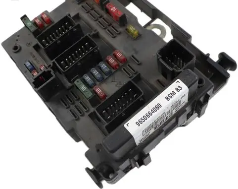 Peugeot 307 Fuse module 9650664080 33638533 BSMB3
