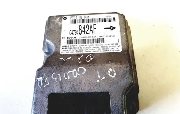 Chrysler PT Cruiser Airbag control unit/module 04794842AF 0285001506