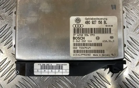 Audi A6 S6 C5 4B Gearbox control unit/module 4B0927156BL 6058006093 0260002514
